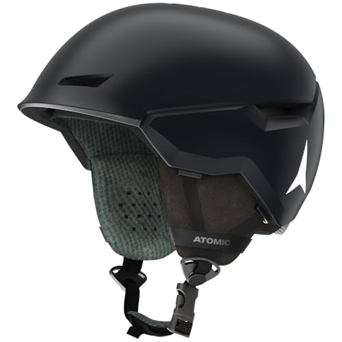 ATOMIC Revent Skihelm in Schwarz Größe M - Unisex für Erwachsene - individuelle Passform für präzisen Sitz - überlegener Aufprallschutz - innovatives Belüftungssystem - Kopfumfang 55-59 cm von ATOMIC