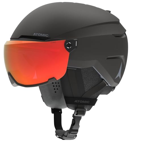 Atomic Savor Visor Photo Skihelm mit Visier - Black - Größe L - Maximale Stoßdämpfung - Active Aircon Belüftungssystem - Hochwertige Verspiegelung für klare Sicht, 59-63 Atomic Savor Visor Photo Skihelm mit Visier - Black - Größe L - Maximale Stoßdämpfung - Active Aircon Belüftungssystem - Hochwertige Verspiegelung für klare Sicht, 59-63 von ATOMIC