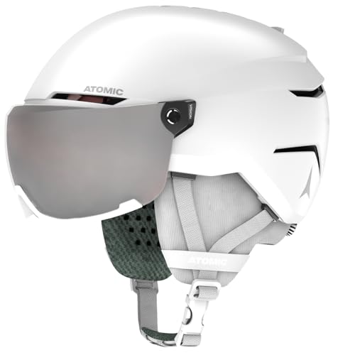 ATOMIC SAVOR VISOR JR Skihelm mit Visier - Weiß - Größe S - Für Kinder & Jugendliche - Max. Stoßdämpfung - Active Aircon Belüftung - Brille mit High End-Verspiegelung, 51-55 cm ATOMIC SAVOR VISOR JR Skihelm mit Visier - Weiß - Größe S - Für Kinder & Jugendliche - Max. Stoßdämpfung - Active Aircon Belüftung - Brille mit High End-Verspiegelung, 51-55 cm von ATOMIC