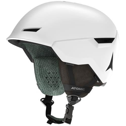 ATOMIC Revent Skihelm in Weiß Größe L - Unisex für Erwachsene - individuelle Passform für präzisen Sitz - überlegener Aufprallschutz - innovatives Belüftungssystem - Kopfumfang 59-63 cm von ATOMIC