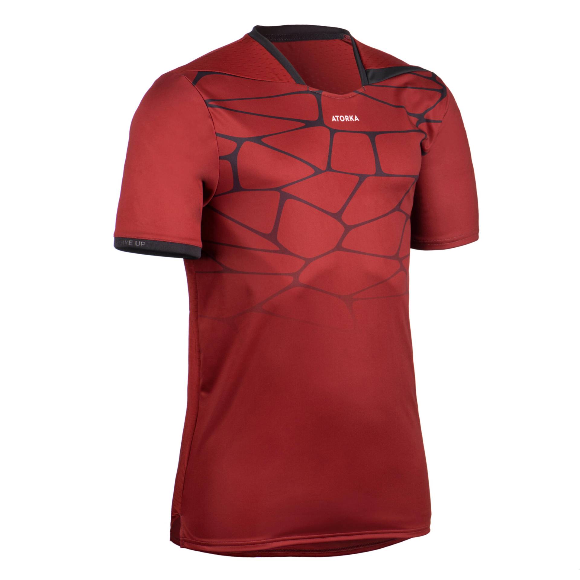 Herren Handball Trikot - H500 rot/schwarz von ATORKA