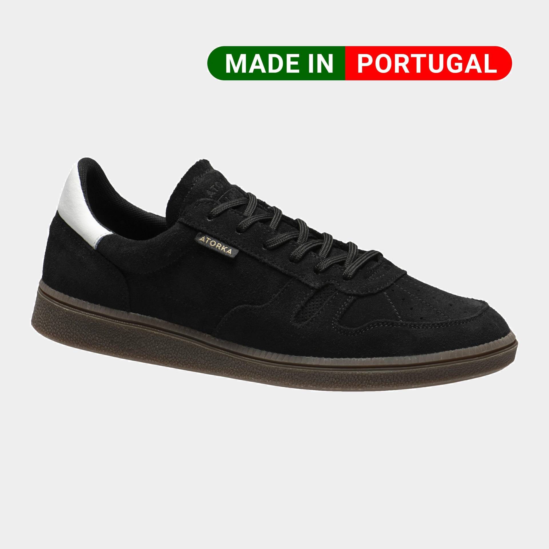 Damen/Herren Handball Hallenschuhe Sneaker - GK500 schwarz von ATORKA