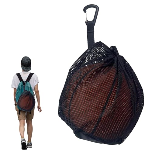 ATSGLZN Ballnetz 1 Ball,Ballsack aus Oxford,Fußballnetz Fussballnetz Basketball Tasche Rucksack Tragbare Volleyball Zubehör ATSGLZN Ballnetz 1 Ball,Ballsack aus Oxford,Fußballnetz Fussballnetz Basketball Tasche Rucksack Tragbare Volleyball Zubehör von ATSGJLZN