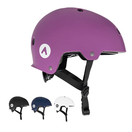 ATTABO Skatehelm und Scooter Helm Genes Größe L Skaterhelm Fahrradhelm MTB Helm mit ABS Hartschalentechnologie Verstellbar Skateboarding Helm für Fahrrad Scooter Inline Skate Helm Herren und Damen ATTABO Skatehelm und Scooter Helm Genes Größe L Skaterhelm Fahrradhelm MTB Helm mit ABS Hartschalentechnologie Verstellbar Skateboarding Helm für Fahrrad Scooter Inline Skate Helm Herren und Damen von ATTABO