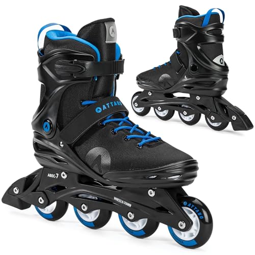 ATTABO Herren Cyclone Fitness Inliner Größe 41 EU ABEC-7 Räder PU 82A Halbharte TPR Schale Bremse Komfort Stabilität Dreifache Anpassung Langlebige Materialien ATTABO Herren Cyclone Fitness Inliner Größe 41 EU ABEC-7 Räder PU 82A Halbharte TPR Schale Bremse Komfort Stabilität Dreifache Anpassung Langlebige Materialien von ATTABO