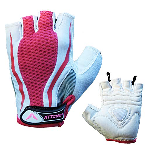 ATTONO Fitnesshandschuhe Damen Nordic Walking Sommer Fahrrad Handschuhe - 8 ATTONO Fitnesshandschuhe Damen Nordic Walking Sommer Fahrrad Handschuhe - 8 von ATTONO