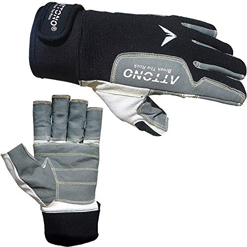 ATTONO Segelhandschuhe Sommer Segeln Regatta Wassersport Handschuhe - Gr. 9/L ATTONO Segelhandschuhe Sommer Segeln Regatta Wassersport Handschuhe - Gr. 9/L von ATTONO