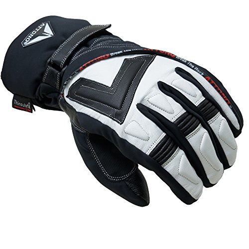 ATTONO Skihandschuhe V01 Ski Snowboard 3 in1 Leder Handschuhe mit Innenhandschuh (M) ATTONO Skihandschuhe V01 Ski Snowboard 3 in1 Leder Handschuhe mit Innenhandschuh (M) von ATTONO