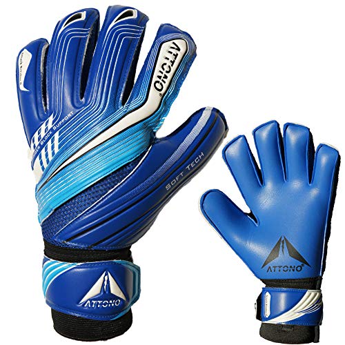 ATTONO Torwarthandschuhe Attack Breaker II Fingersave Torwart Handschuhe - Größe 10 von ATTONO