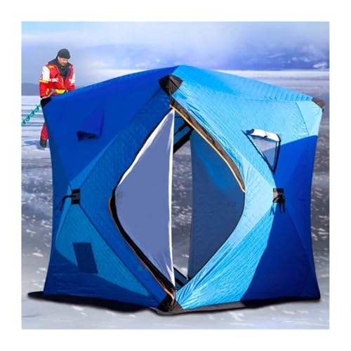 Campingzelt Outdoor Camping Winter Warm Isolierung EIS Angeln Zelt biwakzelt(Blue,150 * 150cm) von ATUMY