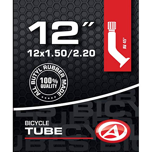 Fahrrad Schlauch 12 Zoll AV Winkelventil 45° 40mm 32-57 203 Kinderräder Fahrrad Schlauch 12 Zoll AV Winkelventil 45° 40mm 32-57 203 Kinderräder von AUTHOR