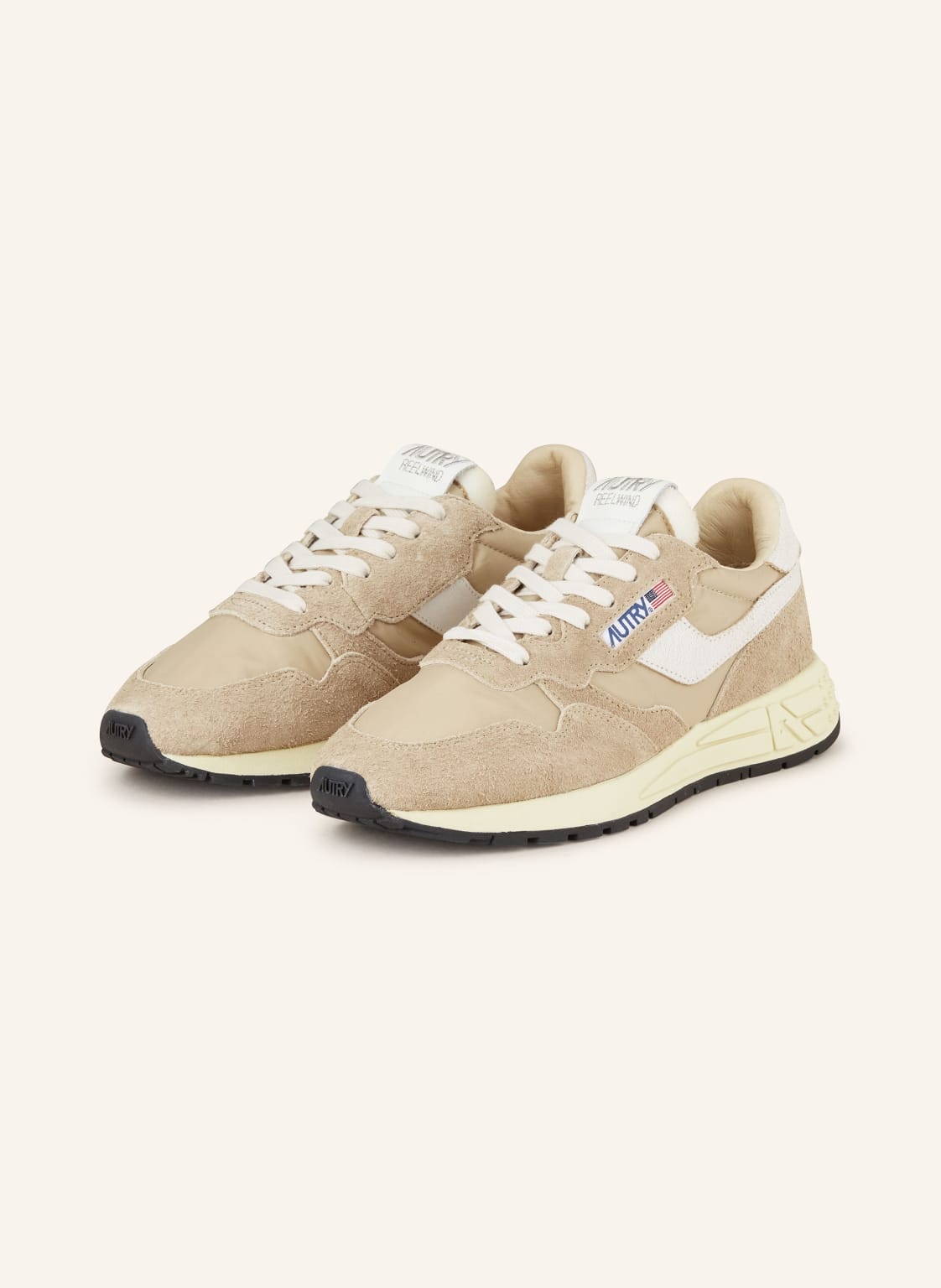 Autry Sneaker Reelwind Low Nylon/Crack beige Autry Sneaker Reelwind Low Nylon/Crack beige von AUTRY