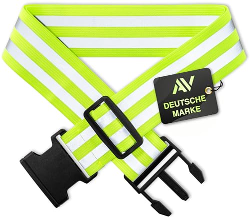 AVANA Reflektor Gürtel Reflektorgurt Reflektierender Sicherheitsgürtel Hohe Sichtbarkeit Reflektoren Gurt Reflexgurt Joggen Fahrradfahren Reflektorgürtel - Gelb AVANA Reflektor Gürtel Reflektorgurt Reflektierender Sicherheitsgürtel Hohe Sichtbarkeit Reflektoren Gurt Reflexgurt Joggen Fahrradfahren Reflektorgürtel - Gelb von AVANA