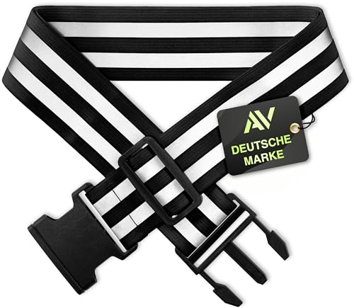 AVANA Reflektor Gürtel Reflektorgurt Reflektierender Sicherheitsgürtel Hohe Sichtbarkeit Reflektoren Gurt Reflexgurt Joggen Fahrradfahren Reflektorgürtel - Schwarz AVANA Reflektor Gürtel Reflektorgurt Reflektierender Sicherheitsgürtel Hohe Sichtbarkeit Reflektoren Gurt Reflexgurt Joggen Fahrradfahren Reflektorgürtel - Schwarz von AVANA
