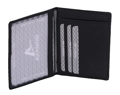 Ausweishülle AVANCO in Echt-Leder, schwarz, 12x9x0,5cm Ausweishülle AVANCO in Echt-Leder, schwarz, 12x9x0,5cm von Avanco