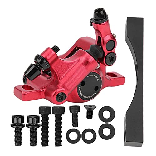 AVATUPRPTC Roller Ölbremse Umwandlung Ersatzteile Hydraulikscheiben Bremssättel Adapter Set M365 Elektroroller Fit for Xiaomi Rollerteile und Zubehör(Red) von AVATUPRPTC