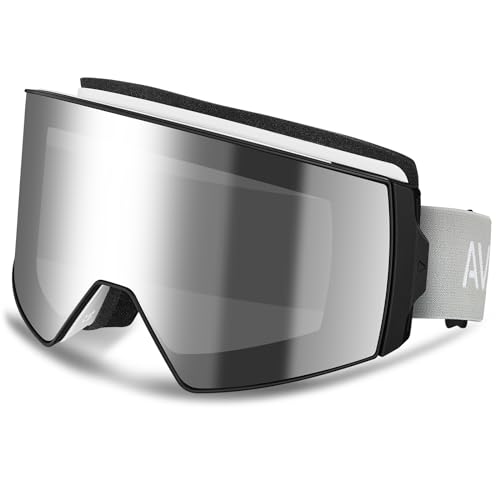 AVAWAY Skibrille Snowboard Brille Zylinder Verspiegelt Magnet-Wechselsystem OTG UV-Schutz Anti Fog Linse AVAWAY Skibrille Snowboard Brille Zylinder Verspiegelt Magnet-Wechselsystem OTG UV-Schutz Anti Fog Linse von AVAWAY