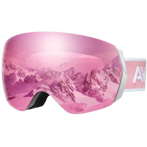 AVAWAY Skibrille Snowboard Brille für Brillenträger Herren Damen Erwachsene Jugendliche OTG UV-Schutz Kompatibler Helm Anti Fog Skibrillen Sphärisch Verspiegelt AVAWAY Skibrille Snowboard Brille für Brillenträger Herren Damen Erwachsene Jugendliche OTG UV-Schutz Kompatibler Helm Anti Fog Skibrillen Sphärisch Verspiegelt von AVAWAY
