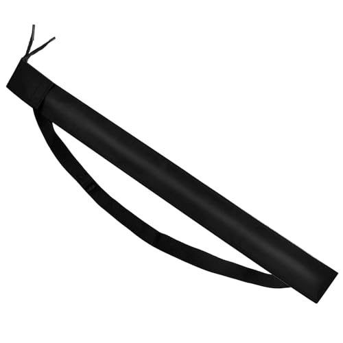 AWAVM 1 x Pool-Queue-Tasche, Schwarz, 10 x 90 cm, Billardqueue-Etui, Snooker-Aufbewahrungstasche AWAVM 1 x Pool-Queue-Tasche, Schwarz, 10 x 90 cm, Billardqueue-Etui, Snooker-Aufbewahrungstasche von AWAVM