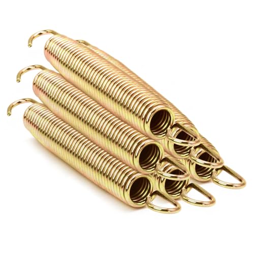 awm Trampolin Federn (135, 145, 165, 178, 185, 215 mm) Sprungfedern Ersatzfedern Spiralfedern (12x 135mm) von AWM