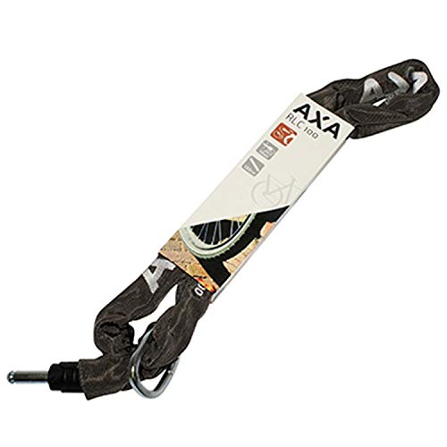 AXA 1X Kettenschloss Einssteckkette FahrradSchloss, schwarz, One-Size AXA 1X Kettenschloss Einssteckkette FahrradSchloss, schwarz, One-Size von AXA