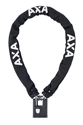 AXA Unisex-Adult Clinch+ 105/7,5 Kettenschloss, Black, 5011540 von AXA
