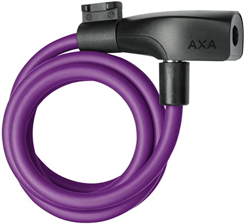 AXA Kabelschloss Resolute 120/8 Länge 120cm Ø8mm purple von AXA