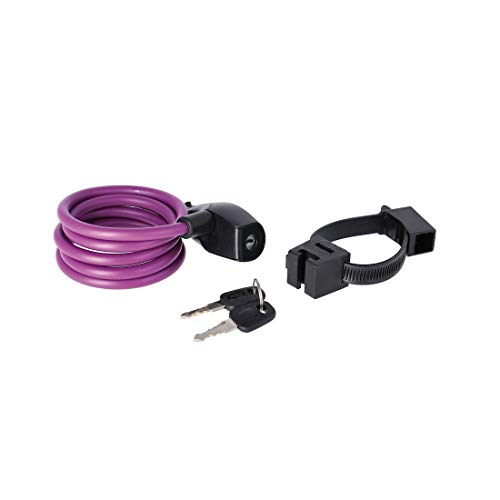 AXA Kabelschloss Resolute 120/8 Länge 120cm Ø8mm purple AXA Kabelschloss Resolute 120/8 Länge 120cm Ø8mm purple von AXA
