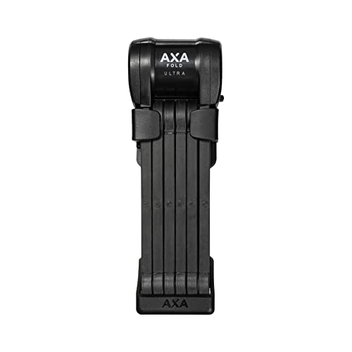 AXA Fold Ultra 90 – Fahrradschloss hohe Sicherheit – Fahrradfaltschloss – Sicherheitsstufe 14 – Für Lastenräder, Speed-Pedalecs und E-Bikes – Mit 2 Schlüsseln von AXA