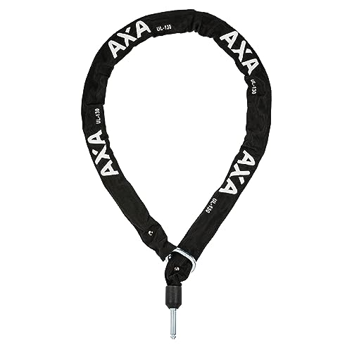 AXA ULC 130/5,5 - Einsteckkette für Rahmenschloss - Kombinierbar mit AXA-Rahmenschlössern - 5,5-mm-Glieder- Schwarze Polyesterabdeckung, Schwarz AXA ULC 130/5,5 - Einsteckkette für Rahmenschloss - Kombinierbar mit AXA-Rahmenschlössern - 5,5-mm-Glieder- Schwarze Polyesterabdeckung, Schwarz von AXA
