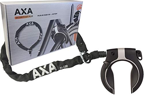 Axa Unisex – Erwachsene Victory Schloss-Set, Schwarz, Einheitsgröße von AXA