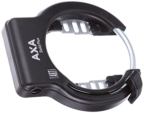 Axa Unisex – Erwachsene Solid Plus FahrradSchloss, schwarz, One-Size von AXA