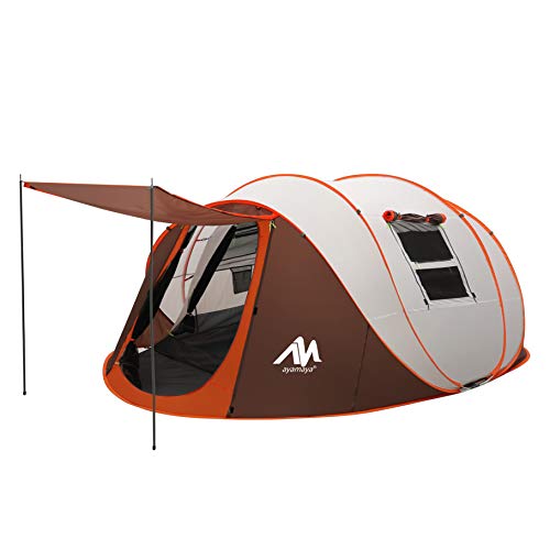 AYAMAYA Pop Up Zelt 6 Personen Easy Pop Up Zelte für Camping mit Vorraum, Doppellagig Wasserdicht Instant Setup Popup Zelt Große Familie Camping Zelte Strand Pop-Up Zelt Platz für 2/3/4/5/6 Personen AYAMAYA Pop Up Zelt 6 Personen Easy Pop Up Zelte für Camping mit Vorraum, Doppellagig Wasserdicht Instant Setup Popup Zelt Große Familie Camping Zelte Strand Pop-Up Zelt Platz für 2/3/4/5/6 Personen von AM AYAMAYA