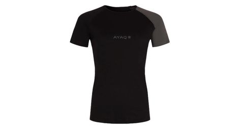 damen ayaq biafo merinos schwarz kurzarmtrikot damen ayaq biafo merinos schwarz kurzarmtrikot von AYAQ