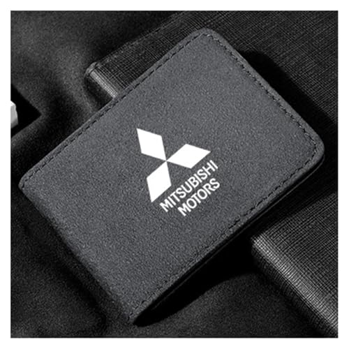 AYBEN Geldbörse Herren, für Mitsubishi Pajero IV 2006-2017 Slim Wallet Herren mit RFID Schutz Faltbare Geldbörse, Portmonee für Herren und Damen,C Grey von AYBEN