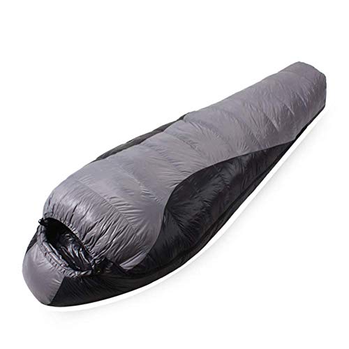 Schlafsäcke, Warmer Schlafsack, Dicker Schlafsack, Zwei-Wege-Reißverschluss, für 4 Jahreszeiten, Kappe elastisch von AYCDL