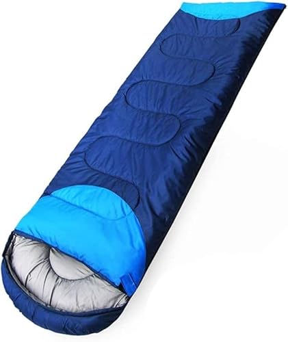 Schlafsäcke für Erwachsene, Umschlagschlafsäcke für Erwachsene, 3 Jahreszeiten, extragroß, warm, leicht, gespleißt, Umschlagschlafsäcke mit Kompressionssack, ideale Ausrüstung für Hi von AYCDL