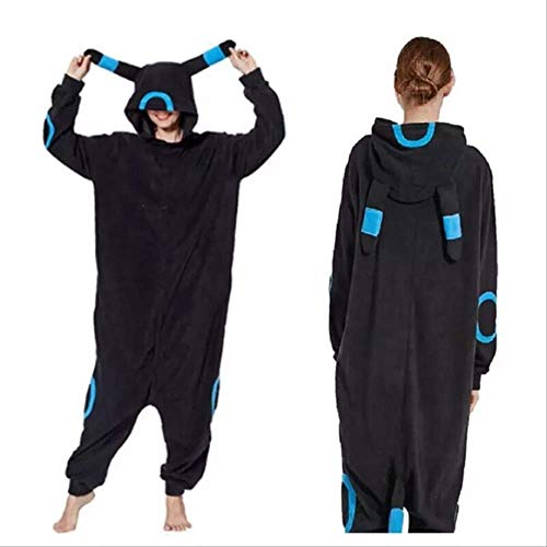 AYJMA Tier Erwachsene Kigurumi Onesie Pyjamas Cartoon Espeon Unisex Nachtwäsche Overall S Blau AYJMA Tier Erwachsene Kigurumi Onesie Pyjamas Cartoon Espeon Unisex Nachtwäsche Overall S Blau von AYJMA