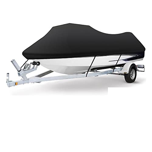 AYKANING Bootsplane,Bootspersenning 420x300cmboat Abdeckung 210d wasserdichter Sonnenschirm Anti Snow Watercraft Motorboot-Abdeckung von AYKANING