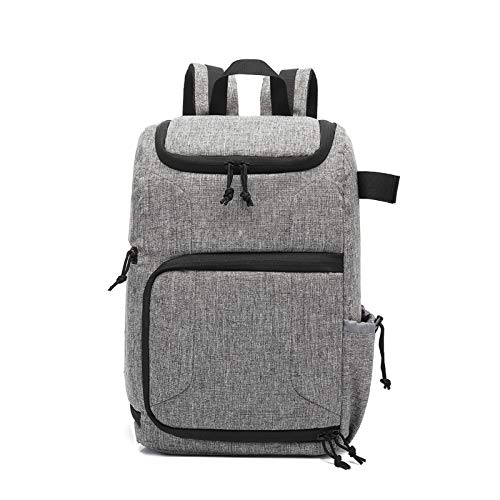 AYKANING Kameratasche,Camera Bag Multifunktionale wasserdicht DSLR-Kamera Foto-Objektiv-Beutel-Rucksack Knapsack großer Kapazitäts-beweglicher Spielraum for Außen Fotografie(Type 1 Grey) von AYKANING