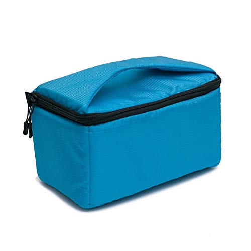 AYKANING Kameratasche,Camera Bag Tragbare Kamera-Einsatz Padded-Beutel-Kasten-Beutel-Halter Stoß- mit Trennwand(Blue) von AYKANING