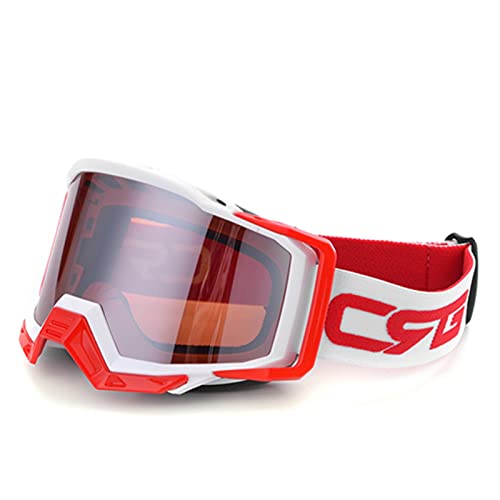 AYKANING Motocross Brille,Motorradbrille Motocross-Brillen für Moto-Helm-Schmutz-Bike-Gläser Rennradfahren-Motorrad-Gläser(Color:Model 3) von AYKANING