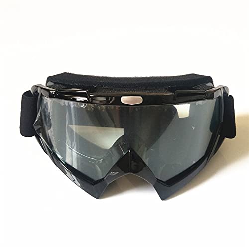AYKANING Motocross Brille,Motorradbrille Motocross Goggles Off Road Motorrad Schutzausrüstung Gläser Schmutzrad Sonnenbrille Downhill Mountainbike-Brillen(Color:Model 1 Clear lens) von AYKANING