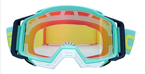 AYKANING Motocross Brille,Motorradbrille Motocross Goggles Snowboards Motorrad Brille Outdoor Sportsbrillen Schmutz Bike Moto Helm Brille Maske(Color:Goggles Glasses 6) von AYKANING