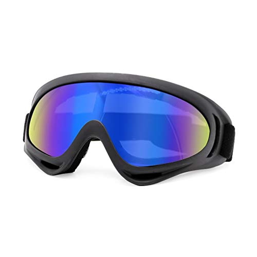 AYKANING Motocross Brille,Motorradbrille Motorrad Goggles Brille Outdoor Sports Bike Motobike Moto Windschutzscheibe Brillen Outdoor Goggles Sonnenbrillen(Color:Color) von AYKANING