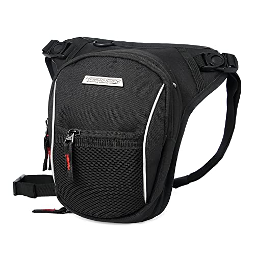 Beintasche Motorrad,Beintasche Motorrad-Beintasche, wasserdichte Motorradtasche, Motorrad-Gepäcktasche, Outdoor-Multifunktions-Motorrad-Hüfttasche(1) von AYKANING