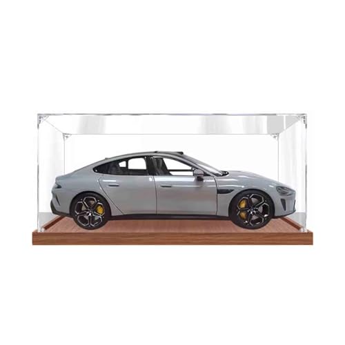 Acryl Vitrine Staubdichte Transparente Schaukasten Aufbewahrungsbox Kompatibel Mit Le - Go su7 Auto Modellauto Spielzeug (Nur Vitrine) C,2MM von AYKLFNW