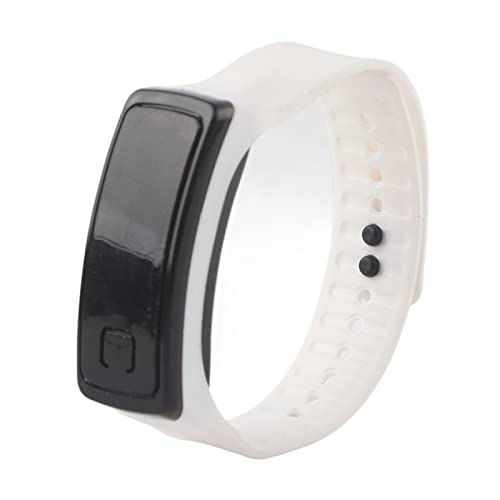 AYNEFY Fitness-Tracker-Uhr, LED-Uhr, Sport-Silikonband, Digitales 12-Stunden-Zifferblatt, E-Aktivitäts-Tracker, Gesundheits-Übungsuhr, Armbanduhr, Uhr für Männer, Frauen, Teenager, Studenten(Schwarz) AYNEFY Fitness-Tracker-Uhr, LED-Uhr, Sport-Silikonband, Digitales 12-Stunden-Zifferblatt, E-Aktivitäts-Tracker, Gesundheits-Übungsuhr, Armbanduhr, Uhr für Männer, Frauen, Teenager, Studenten(Schwarz) von AYNEFY