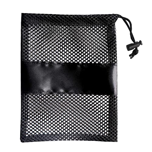 AYPOHU Schnell trocknende Aufbewahrungstasche für Tauchen, Schwimmen, Schwimmen, Netztasche, Schnorchel, Ausrüstung, Brillen, Kordelzug, Netzbeutel, klein, Schwarz AYPOHU Schnell trocknende Aufbewahrungstasche für Tauchen, Schwimmen, Schwimmen, Netztasche, Schnorchel, Ausrüstung, Brillen, Kordelzug, Netzbeutel, klein, Schwarz von AYPOHU
