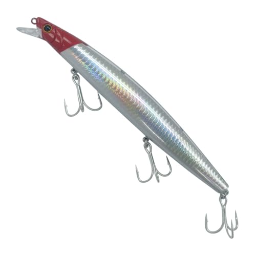 AYPOHU Schwimmende Harte Köder 32 G Wobbler Forellen Zander Köder 16 cm Swimbait Minnow Angelköder Zum Salzwasserfischen von AYPOHU